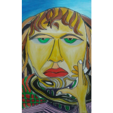 Índio - O.s.t. - 50x40cm R$ 385,00 - Linda !