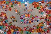 Aracy - Criançada Brincando Na Favela Do Rio - 40x60cm