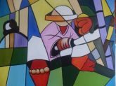Lindo ! - 80x100cm - Cubista - Cortador De Cana